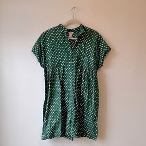 Osei Duro Bata Dress in Bullfrog by Moonlight size small